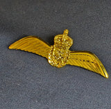 FAA / Fleet Air Arm / Royal Navy Pilots Wings Metal (Kings Crown / CR3) - (Full Size)