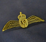 FAA / Fleet Air Arm / Royal Navy Pilots Wings Metal (Kings Crown / CR3) - (Full Size)