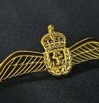 FAA / Fleet Air Arm / Royal Navy Pilots Wings Metal (Kings Crown / CR3) - (Full Size)