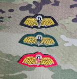 SF Communicator Parachutist Jump qualification / Wings bullion mess dress (Choose Colour)