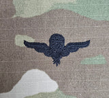 Russia / Russian - US OCP Ripstop multicam fabric embroidered Parachutist wing jump patch / badge