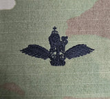 British / UK Army Air Corps Helicopter Wings (CIIIR) - US OCP Ripstop multicam fabric embroidered Pilot wing patch / badge