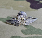 Miniature Hungary / Hungarian 1940 / 2021 M Parachutist Qualification Metal Jump Wings Badge (Mess Dress)