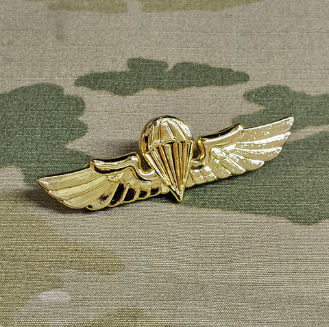 Serbia / Serbian -  Advanced - Parachutist Qualification Metal Jump Wings