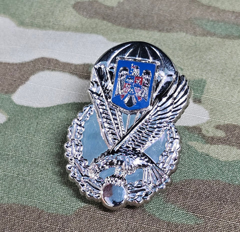 Romania / Romanian - Parachutist Qualification Metal Jump Wings