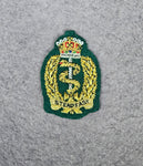 Royal Army Medical Corps / RAMC Maroon Officers Bullion-genähtes Barettabzeichen (EIIR) 
