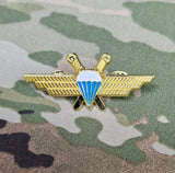 Metall Ungarn / Ungarisch 1940 / 2021 M - Airborne Parachutist Qualification Wings