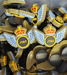 JTAC Wing - Shoe charm - clog / water shoe - novelty charm / gem / logo customise your footwear