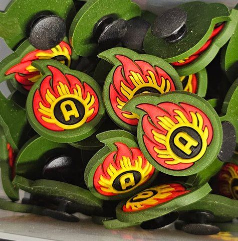 RLC Ammo Tech - Shoe charm - clog / water shoe - novelty charm / gem / logo customise your footwear