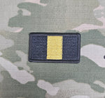 Insigne tissé du 21e Régiment de transmissions / Formation (en sourdine)