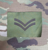 Classic / Original Style Para Smock Badge of Rank (EIIR) - LCpl / Cpl / Sgt / SSgt