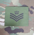 Classic / Original Style Para Smock Badge of Rank (EIIR) - LCpl / Cpl / Sgt / SSgt