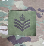 Classic / Original Style Para Smock Badge of Rank (CIIIR) - LCpl / Cpl / Sgt / SSgt