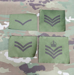 Classic / Original Style Para Smock Badge of Rank (CIIIR) - LCpl / Cpl / Sgt / SSgt
