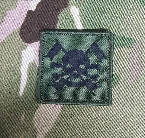 The Royal Lancers / RL Tactical Recognition Flash TRF Badge (Subdued / Combat)