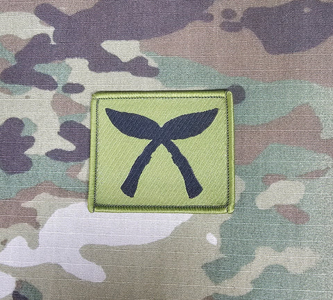 Insigne tissé de reconnaissance tactique de la garnison de Colchester