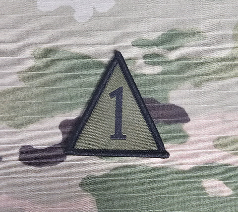 1 UK Mechanised Brigade / 1st Armoured Infantry Brigade Woven Badge (Subdued)