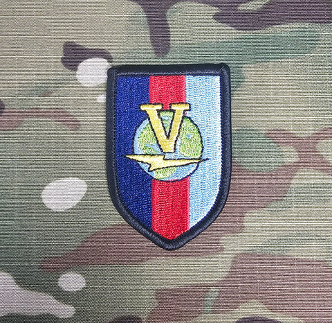 JSSU(V) Joint Service Signal Unit TRF Embroidered Badge