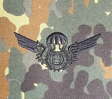 Portugal / Portuguese Jump Wing - Bundeswehr Fallschirmjäger Syle - Flecktarn German Camo fabric embroidered patch / badge