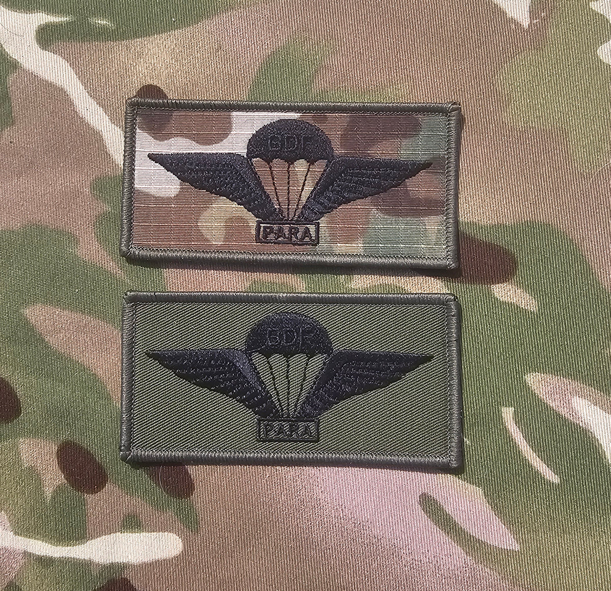 Botswana Defence Force (BDF) Parachutist Qualification Jump Wing / Bre ...