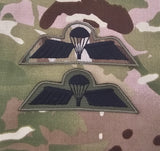 Netherlands / Dutch Airborne Parachutist - Basic / B Wing Badge - Qualification Jump Wing / Brevet Fabric Badge / Patch