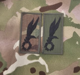 Polish / Poland / polska Cloth Parachutist Qualification Jump Wing / Brevet Fabric Badge / Patch