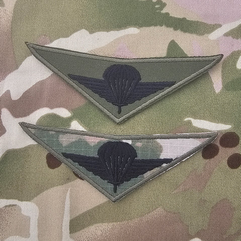 Austillian Jump Ribbon Austria / Austrian Parachutist Qualification Jump Wing / Brevet Fabric ...