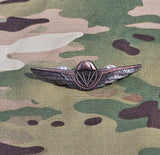 Austria / Austrian Parachutist / Paratrooper Jump Wings Metal badge / brooch (Bronze Award)