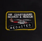 Bespoke Pilot / Crew Team Name Badge HM Coastguard Search & Rescue (Agusta Westland AW189)