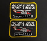 Bespoke Pilot / Crew Team Name Badge HM Coastguard Search & Rescue (Agusta Westland AW189)