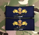 Surface Fleet - Royal Navy Logo - Name Tape  - RIG22 Style