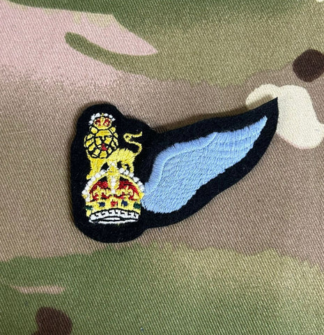 AAC / Army Air Corps - Rear Crew (RC) Brevet / Wing Badge No2 Dress