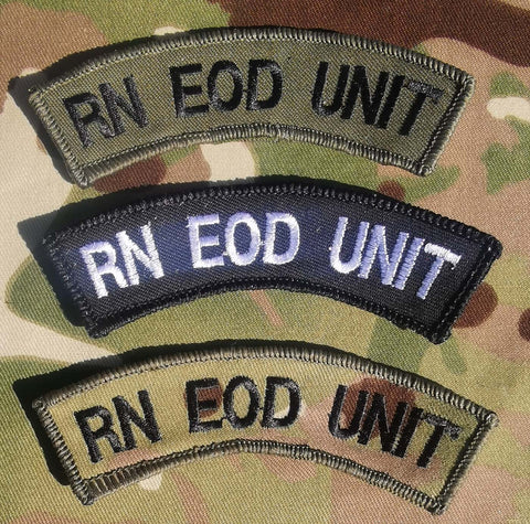 RN EOD Unit Shoulder Flash / Mud Guard