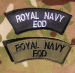 Royal Navy EOD Shoulder Flash / Mud Guard