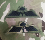 Netherlands / Dutch Airborne Parachutist - Basic / B Wing Badge - Qualification Jump Wing / Brevet Fabric Badge / Patch