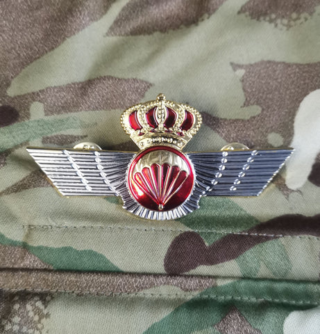 Spain / Spanish Parachutist / paracaidista Jump Wings Metal - Basic