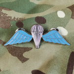 British parachutist jump wings metal badge