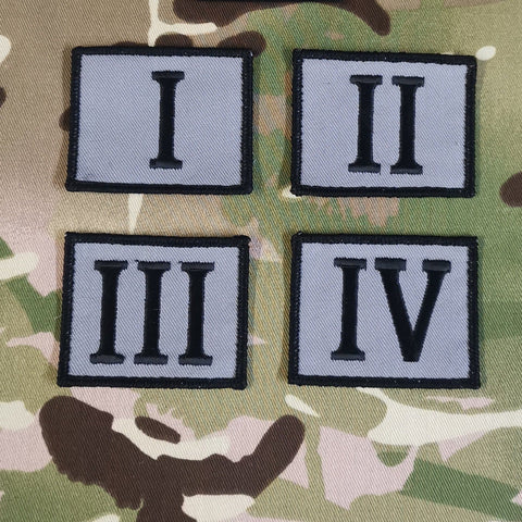 Kampf - Bataillon / Ziffernaufnäher (Ranger / Pwrr / Para / Anglian)