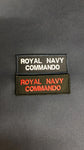 Royal Navy (FCF / FRMU) Future Commando Force Embroidered - shoulder title / mud guards