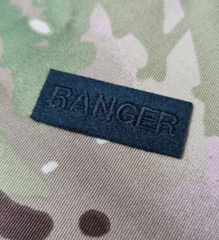 British Army Ranger Qualification No2 Dress Badge (Gewehrgrün/Schwarz)
