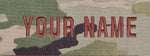 Étiquette/ruban nominatif personnalisé - US Air Force - US / USA - Patch/badge brodé en tissu multicam Ripstop US OCP