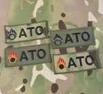 ATO Munitionstechnischer Offizier, dezent gestickter Aufnäher (Munitionstechniker)