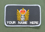 Bespoke Pilot / Crew Team Name Badge RN / Royal Navy - Observer