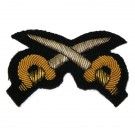 PT Instructors Badge Gold On Black