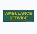 Ambulance Service / woven patch / Identification badge - woven badge 40mm x 100mm approx 4CM X 10CM emergency service / healthcare