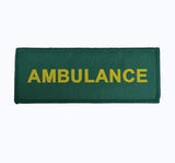 Ambulance / woven patch / Identification badge - woven badge 40mm x 100mm approx 4CM X 10CM emergency service / healthcare