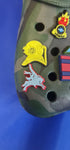 Croc / clog / water shoe - novelty charm / gem / jibbitz logo customise your EOD - Diver-sniper - footwear here