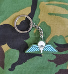 Airborne / parachutist / paratrooper / Jump Wings - Keyring