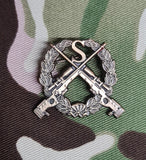 NEW Metal British Army Shooting Badge - Choose Your Design - Sniper / Bisley AR50 / Bisley 100 / Marksman / Sharpshooter