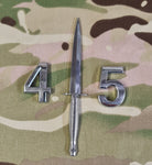 Commando Dagger / Fairburn Sykes - Chrome ABS 3D automobile / car / Truck / Decal / logo ( Squadron / Regiment / 29/ 49 /59 /43/42/40/45)